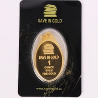 سبيكة ذهب Save in Gold عيار 24 بوزن 31.1 غرام