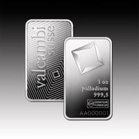 سبيكة بلاديوم فالكامبي عيار 999.5 بوزن 31.1 غرام