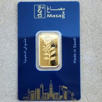 سبيكة ذهب عيار 24 وردة مصاغ بوزن 15.55 غرام