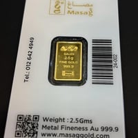 سبيكة ذهب عيار 24 وردة مصاغ بوزن 2.5 غرام