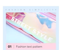 حقيبة جيلي شفافة (وردي)