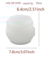 قالب سيلكون لصناعة الاسمنت او الجبس