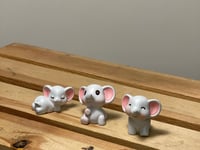 دمى صغيرة لشمع الجل الشفاف