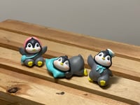 دمى صغيرة لشمع الجل الشفاف