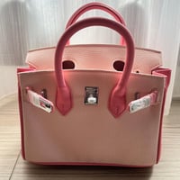 ‏Birken Bag Pink ميني بيركن ( وردي ) 20 سم