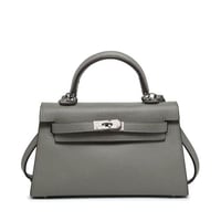 khaki Bag Gray | ميني كايلي ( رمادي او رصاصي)بالحج...