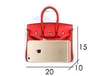 ‏Birken Bag off white ميني بيركن ( سكري) بجلد التم...