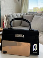 khaki Bag Black| ميني كايلي (أسود) بالحجم الوسط