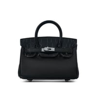 ‏Birken Bag Blackميني بيركن ( أسود) بجلد التمساح 2...