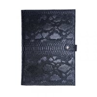 فولدر الأسود بجلد الأفعي