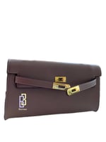 clutch khaki gold || كلوتش رمادي (حديده ذهبيه)