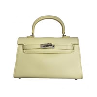 khaki Bag yellow ميني كيلي ( أصفر )بالحجم الوسط