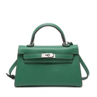 khaki Bag Green ميني كيلي ( أخصر )بالحجم الوسط