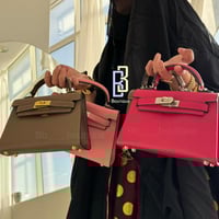 Fushi khaki Bag | ميني كايلي (فوشي ) بالحجم الصغير