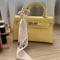 khaki Bag yellow ميني كيلي ( أصفر )بالحجم الوسط