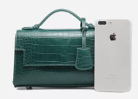 كروس بجلد الافعى | Maroon الوردي