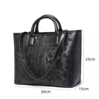 شنطة كتف Tote Bag (Shopping Bag) بجلد الافعلا البي...