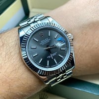 ساعة رولكس رمادي رجالي هاي كواليتي متجر تدفق