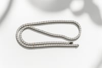 قلادة تينس | Tennis necklace  2cm