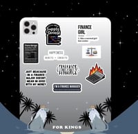 ستيكرات اداره مالية