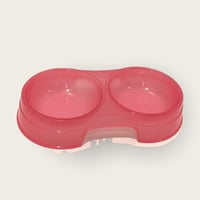 طبق بلاستيك مزدوج بعدة الوان