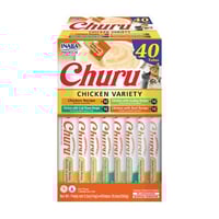 اكل قطط تشورو تشكيله من نكهات الدجاج مكافئات للقطط...