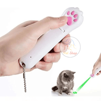 لعبة ليزر تفاعلية للقطط، تُستخدم كجهاز عرض LED لأن...