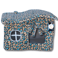 بيوت للقطط والكلاب برسومات جميلة مع ربطة القوس الك...