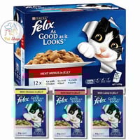 فيلكس كرتون يحتوي على ثلاث انواع من اللحوم في الجي...