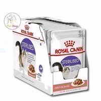 اكل قطط رويال كانين ستيرلايزد أظرف طعام رطب للقطط...