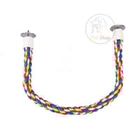 مجثم حبل ملون للطيور