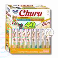 اكل قطط تشورو تشكيله من نكهات الدجاج مكافئات للقطط...