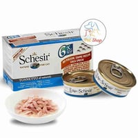 اكل قطط شيزر تونا في الماء االمطهي معلبات كرتون ال...