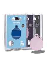 قلادة نحت باسم اليفك من الالمنيوم متعددة الالوان