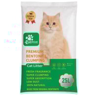 رمل قطط من كات برنت رمل صناعي متعدد الروائح 25 لتر