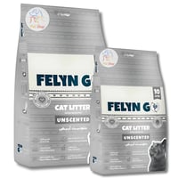 رمل طبيعي من فيلاين قو عالي التكتل للقطط بدون رائح...