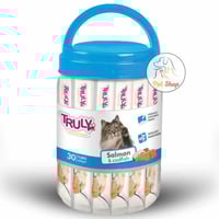 ترولي مكافات للقطط مع اوميجا 3 بنكهة السلمون وسمك...