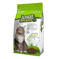 جنغل طعام جاف بنكهة الدجاج مع السمك للقطط البالغة...