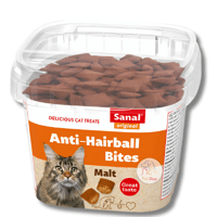 سنال مكافات اقراص يعالج كرات شعر القطط نكهة الشعير...