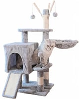 خداشة قطط لون رصاصي