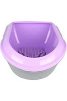 ليتر بوكس ثلاث طبقات مع شبك تنظيف ذاتي متعددالوان