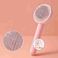 مشط شعر للقطط والكلاب شكل دائري ضغاط قابل لازالة ا...