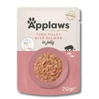 ابلاوز اظرف طعام رطب للقطط بنكهة التونا مع السلمون...