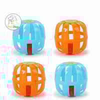 كور الجرس لعبة قطط مسلية يحتوي الكيس على اربع كور...