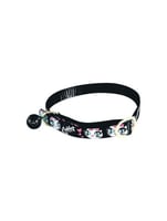 زولكس طوق نايلون للقطط برسمة قطة قابل لتعديل 30 سم