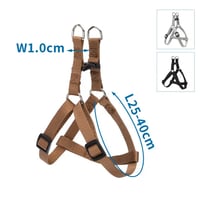 صداريه للكلاب صغيره قابل لتعديل 40-25