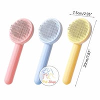 مشط شعر للقطط والكلاب شكل دائري ضغاط قابل لازالة ا...