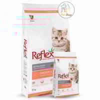 ريفلكس طعام جاف للقطط الصغيرة بنكهة الدجاج والارز...