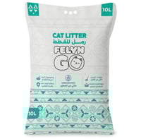 رمل صناعي من فيلاين قو عالي التكتل للقطط 10 لتر بع...