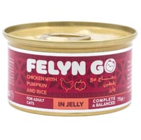 اكل قطط من فيلاين قو طعام كامل معلبات دجاج مع اليق...